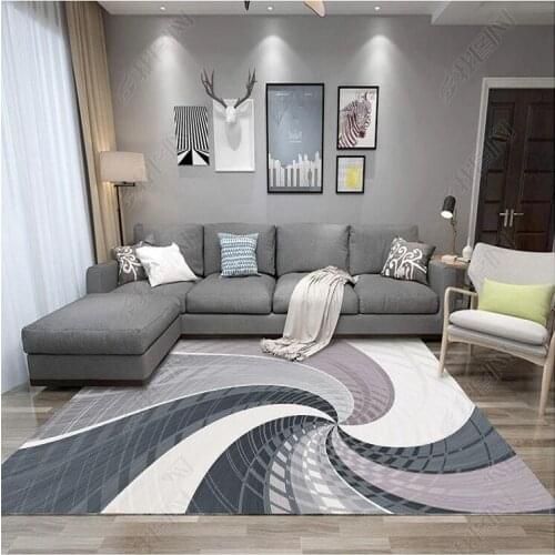 Custom Nordic style Abstract Art Carpets for Living room High-quality geometric rectangle Rugs Coffee table bedroom sofa Carpet