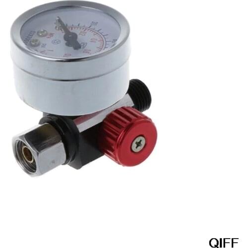 Paint Spray Gun Air Pressure Regulator Controller Compatible Gauge Car Auto Repair Painting Tools Sprayer Accessories Aug. 23