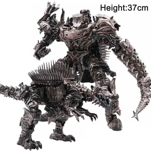 Transformation Robot AOYI LS11 LS-11 Ancient Behemoth Scorn Alloy Movie Film Dinosaur Leader Action Figure Kids Toys Collection