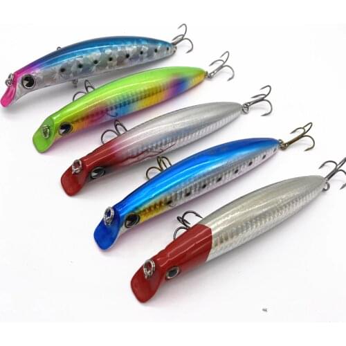 13CM/26G Floating Fishing Popper Hard Lure Isca Artificial Hard Bait Minnow Pencil Lure Wobbler Pesca Fishing Crankbait Swimbait