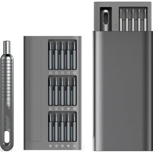 S2 Steel Screwdriver Bit Set 31 in 1 Magnetic Laptop ElectronicsRepairPrecision Tool Kit for Household Metal Easily Handle Parts