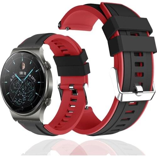 Silicone Strap Band For Huawei GT2 Pro Replaceable Watchbands for HUAWEI WATCH GT 2 46mm/GT Active 46mm/HONOR Magic Bracelet