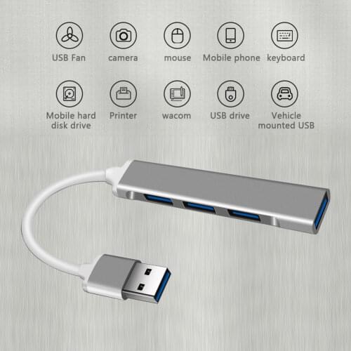 USB 3.0 Type-C Hub C 4 Ports Multi Splitters Adapter USB 3.0 Adapter Type-C for PC Computer MacBook Accessories