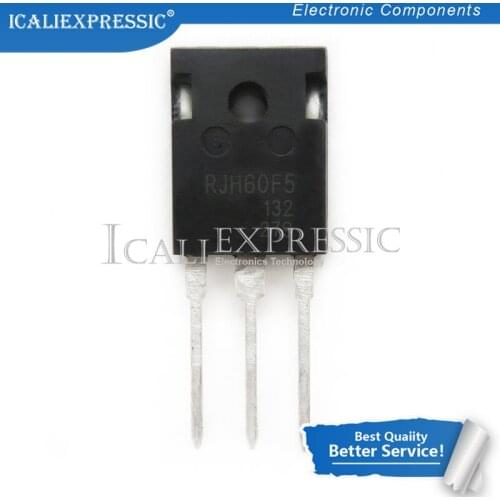 10PCS RJH60F5DPQ RJH60F5 60F5 TO-247 TO-3P In Stock