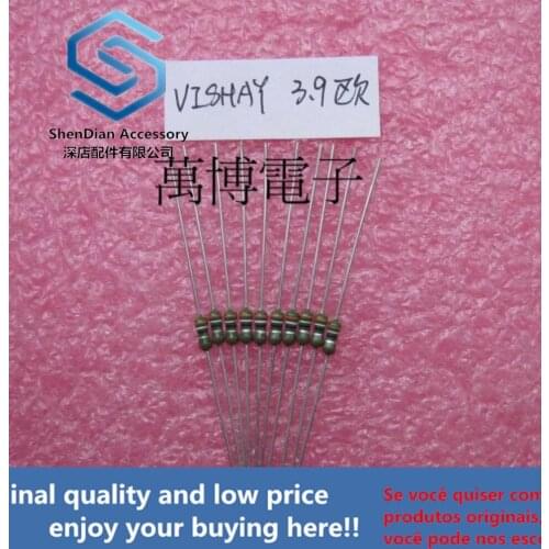 10pcs only orginal new can resistance 1/4W 0.25W 3.9 ohm 3.9R