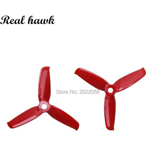 2pair 6 colors Gemfan 3052 3.0x5.2 FPV PC 3 propeller Prop Blade CW CCW shaft through the machine more special motor 1306-1806