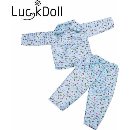 8 Handmade new pajamas fit 18 inch / 43 cm -, Children best Birthday Gift N649-N656