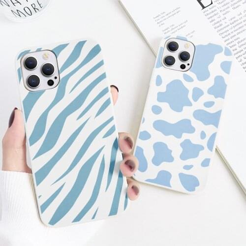 For Xiaomi Redmi Note 8T 5 8 9 10 Pro 9s S7 9C 9T Mi A3 9 SE 10T 11 Lite Poco X3 M3 Zebra Leopard Pattern Case Bumber TPU Cover