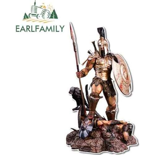 EARLFAMILY 13cm x 7cm for Olympus God of War Apec Cartoon Decal Personality Car Stickers Personality Motorcycle Vinyl Car Wrap