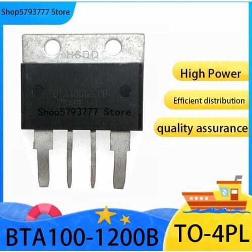 2PCS-20PCS New original genuine BTA100-1200B TO4PT BTA100 TO-4PT bidirectional SCR 100A