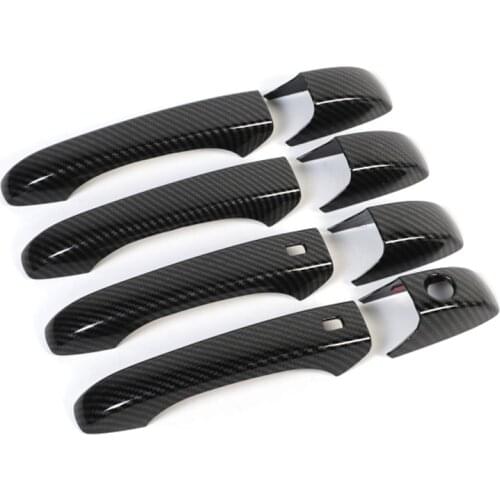 Car Exterior Door Handles Trim Cover ABS for Chrysler 300C 2010-2020