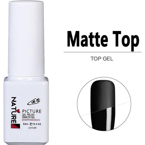 Nature picture Matte Gel Nail Polish