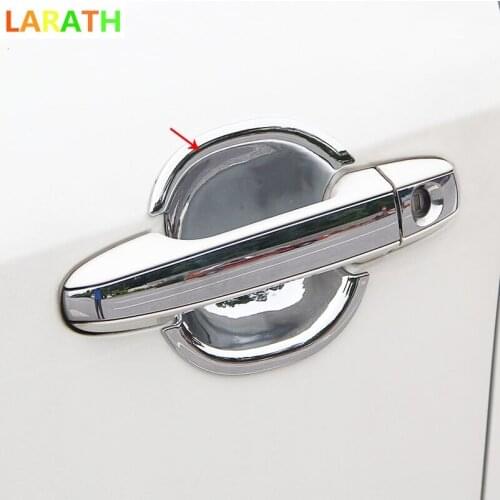 The New For Toyota Camry 2012 2013 2014 2015 Chrome Car Door Handle Trim Door Bowl Decoration Car Styling Accessories 4pcs