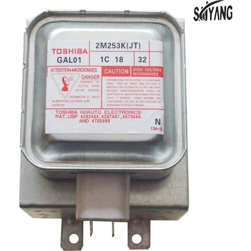 New Original Magnetron 2M253K = 2M253K(JT) = M24FB-210A = 2M246 = 2M213 For TOSHIBA Microwave Oven Parts