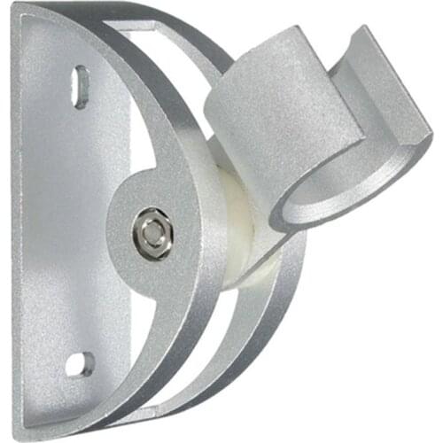 Handheld Shower Head Holder Universal Bracket Nozzle Base Stand Wall Mounted Aluminum Drilling Bracket Bathroom Accessories