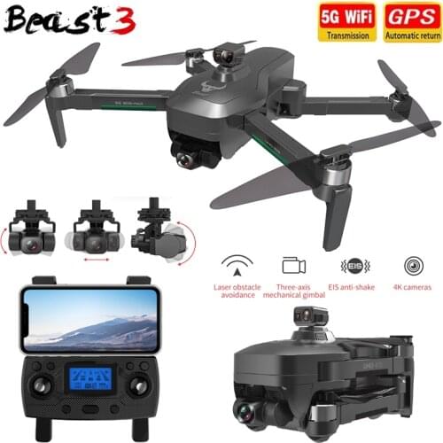 SG906Max GPS Drones 3-Axis Gimbal Camera 4K Anti Collision Obstacle Avoidance 1.2Km 5G Professional Brushless Dron RC Quadcopter