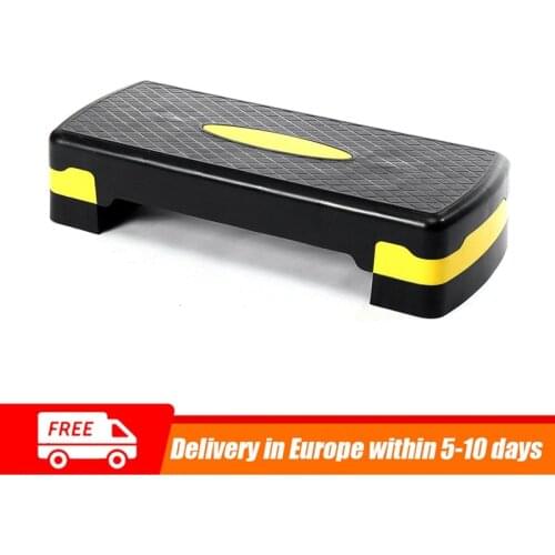 100KG Push Up Sit Up Benches Non-slip Cardio Yoga Pedal Stepper Fitness Aerobic Step Adjustable Gym Exercise Fitness Equipment