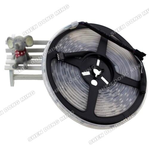 Wholesale 50m Digital LED Light 36LEDS 12IC Dream Color RGB Waterproof IP67 WS2801 LED pixel Strip 12V Bar Light Super Bright