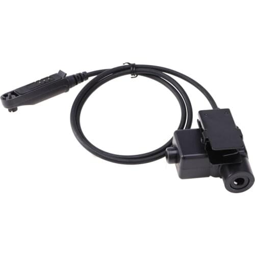 U94 PTT Cable Military Adapter Z113 Standard Version For BAOFENG UV9R BF-A58 A58 UV-XR GT-3WP BF-9700 UV-9R Plus Walkie Talkie