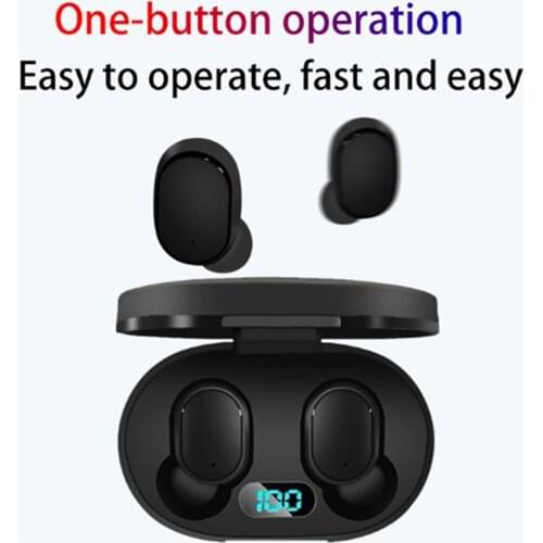 Convenient Invisible Mini With Charging Bin Earphone A6L Wireless Stereo Headset Listening Song Driving Sports Headphones
