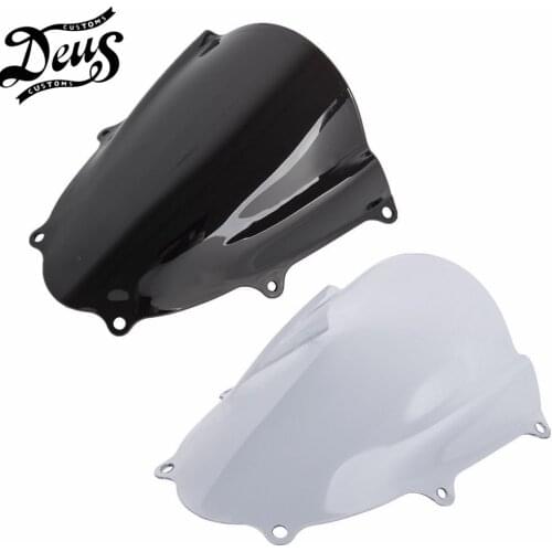 For Suzuki GSX-R125 GSXR 125 2017 2018 2019 GSXR125 Windshield Windscreen Protector Double BUbble Touring Racing Moto Flyscreen