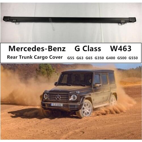 Rear Trunk Cargo Cover For Mercedes-Benz G Class W463 G55 G63 G65 G350 G400 G500 G550 High Qualit Security Shield Accessories