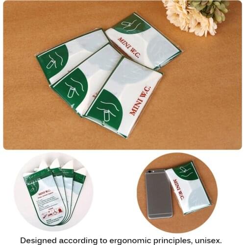 4pcs 700ml Emergency Portable Car Urine Bag Vomit Bags Mini Mobile Toilets Disposable Handy Unisex Kids Using Outdoors Mini W.C