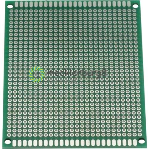 5 pieces. 7x9 cm double-sided printed circuit board circuit Universal DIY prototype printed circuit board