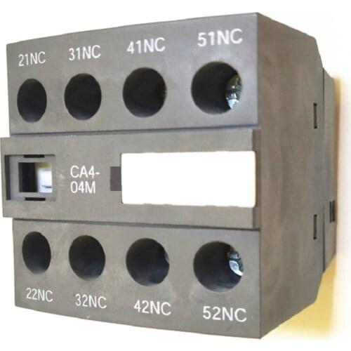 ABB Front-mounted instantaneous auxiliary contact blocks CA4-04M