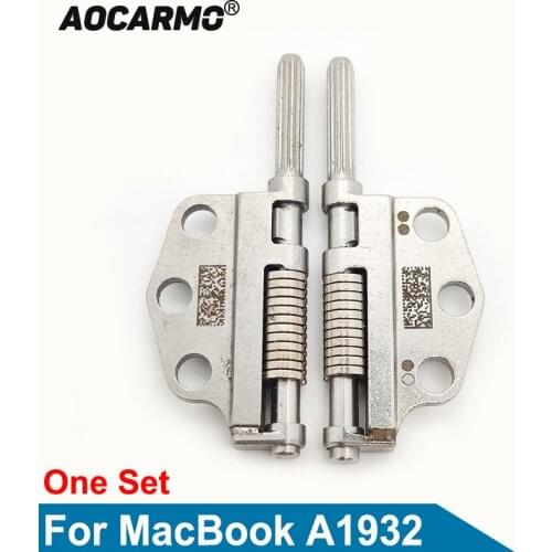 Aocarmo For MacBook A1932 Hinge Left Right w/Hinge Connector Shaft Replacement Part