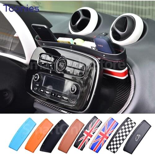 Car Storage Box Gap Organize Box For Mercedes smart 451 453 fortwo Forfour Automotive Product Interior Modification Accessories