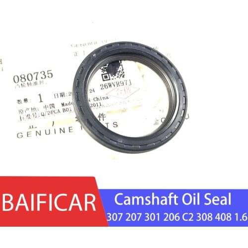 Baificar Brand New Genuine Engine Camshaft Oil Seal 080724 080735 For Peugeot 307 207 301 206 308 408 Partner Citroen C2 C3 1.6