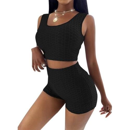 Seamless Sport Women Bra And Short Pants Sportswear 2 Piece Set Workout Outfit Fitness Running Suit Yoga Gym Clothes Solid Color