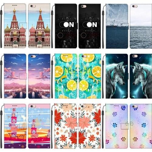 For Apple iPhone 6 6Plus Case Flip Leather Cover Phone Case With Magnetic Wallet Stand