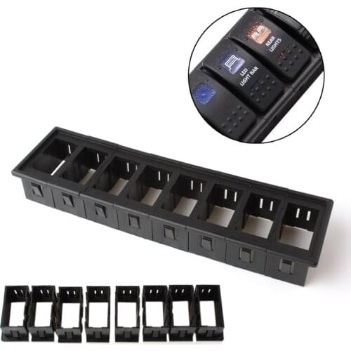 Black Car Automobile Boat Rocker Switch Toggle Clip Panel Patrol Holder Housing Square Frame Accessory parts for ARB Carling