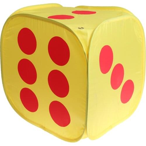 Kids Child Indoor Outdoor Dice Shaped Up Play Tent Game House for Boys Girls