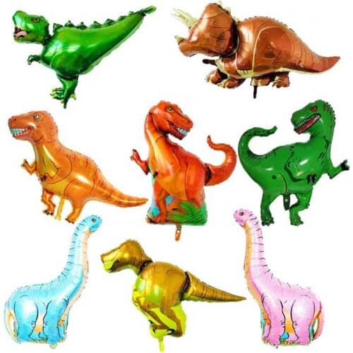 Dinosaur party balloon Tyrannosaurus shark balloon happy birthday Decoration Childrens Party Gift Toy baby shower supplier