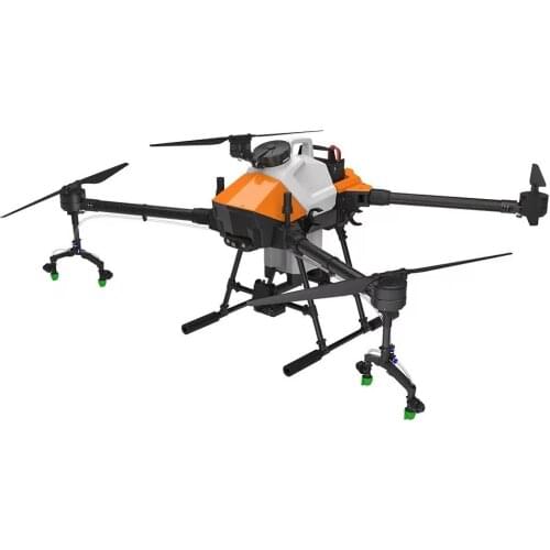Eft G410 four-axis 10L agricultural plant protection drone foldable plug-in frame with Hobb Ywing X8 power system Y-type nozzle