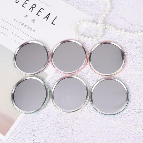 GU15 Cute GirlPocket Makeup Mirror Cosmetic Compact Mirrors Espelho De Maquiagem Espejos De Bolsillo Friut Design Round Mini