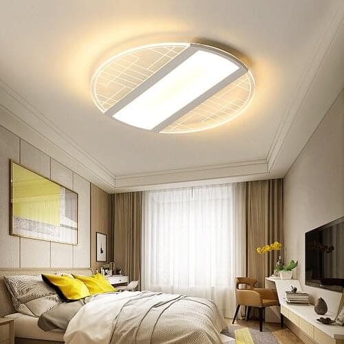 And contracted Nordic thin circular sitting room lamp study lamp restaurant bedroom light lamps and lanterns