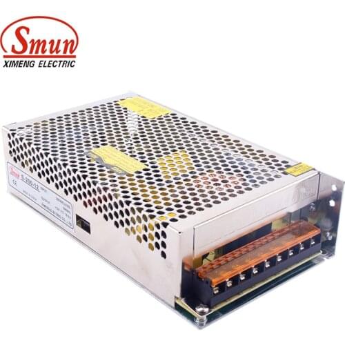 SMUN S-200-12 200W 12V 16.5A Single Output AC/DC Switching Mode Power Supply