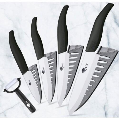Ceramic Knives Kitchen knives 3 4 5 6 inch Chef knife Cook Set peeler blade Multi-color Handle