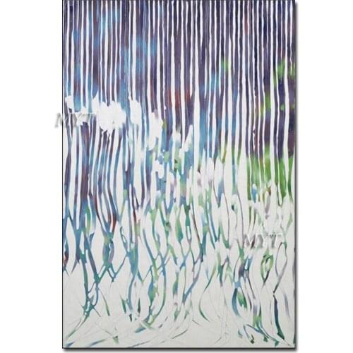 Colorful Abstract Design Wall Hanging Decorative Abstract Quality Oil Painting Modern Living Room Decor Canvas Wall Art Craft