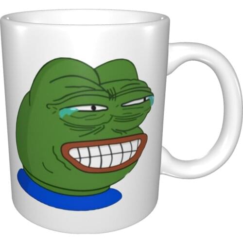 Haha Pepe The Frog Mug Coffee Cup Coffee Mug Glass Coffee Cup Hidan Cosplay Coffee Or Tea Cups