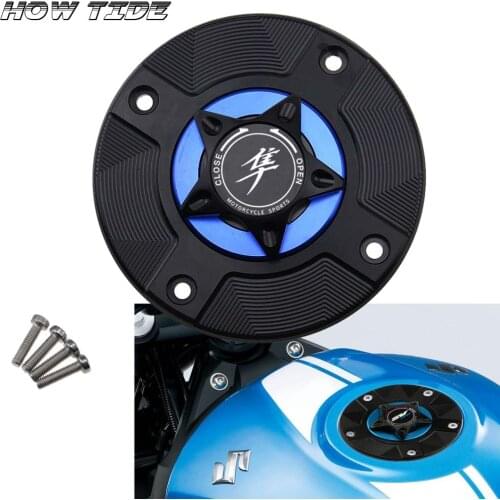 Gas Fuel Tank Cap for Hayabusa GSXR1300 GSX-R1300 R 1997-2007 Motorcycle CNC Quick Release Cover