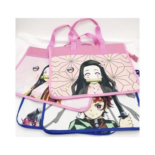 LISM Kimetsu no Yaiba 66131 Anime Shoulder Bags Cartoon Handbag Casual Children Bag School Study Gifts