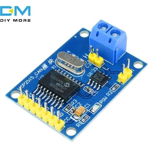 MCP2515 CAN Bus Module TJA1050 Receiver SPI Module For Arduino Support CAN V2.0B DC 5V SPI Interface 120 ohm
