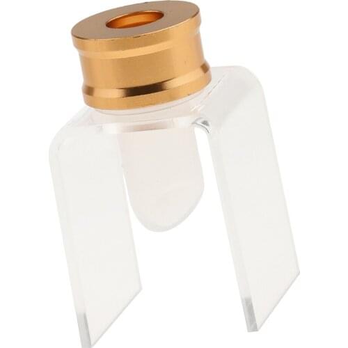 Set of 3pcs Silicone Lipstick Mold Aluminum Ring Mould Holder Stand Lip Balm DIY Mould Crafts Tool Kit 12.1mm Tube