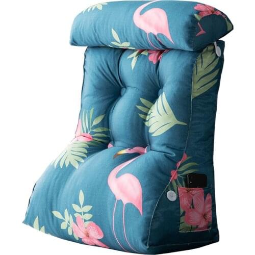 Summe pillow bed cushion headboard soft bed pillow sofa big back cushion bed back down wash cojines decorativos para sofa 130