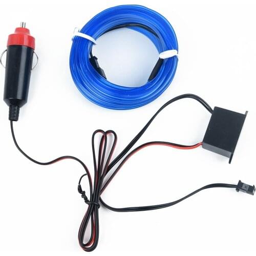 Lamp LED Lights 4 Meter Bright Car Front Inner Interior 12V Decoration
